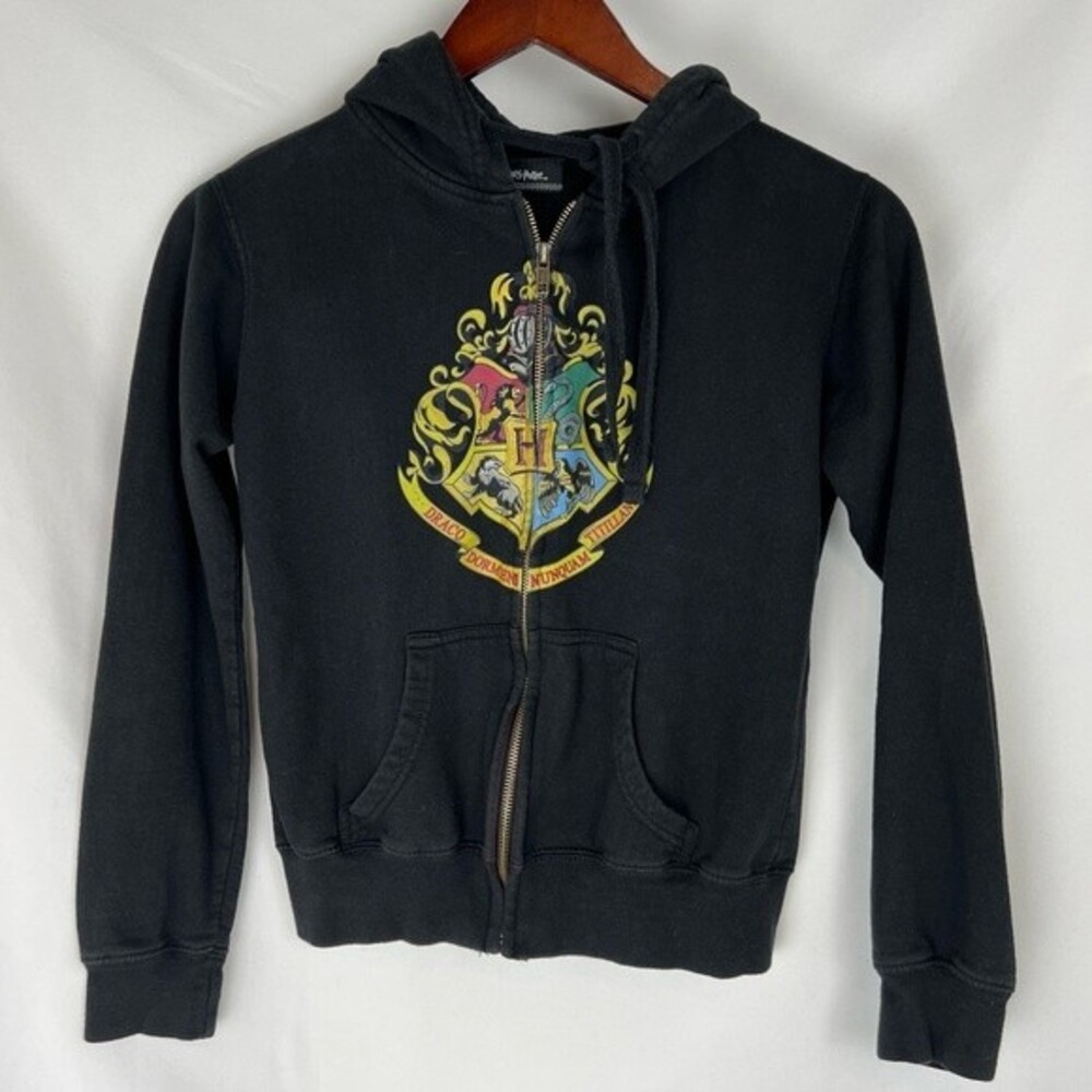 Vintage Harry Potter Hogwarts Zip Sweatshirt